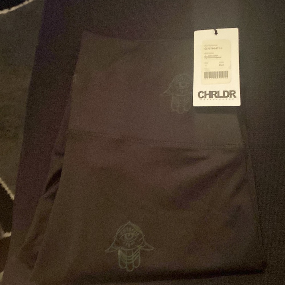 Hamsa holographic legging